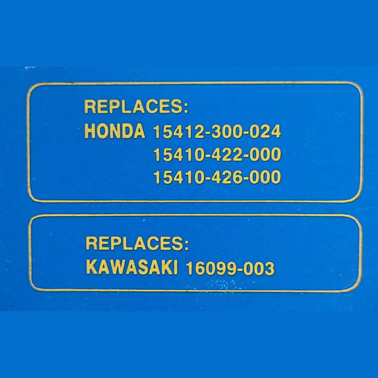 EMGO motorcycle oil filter Honda Kawasaki