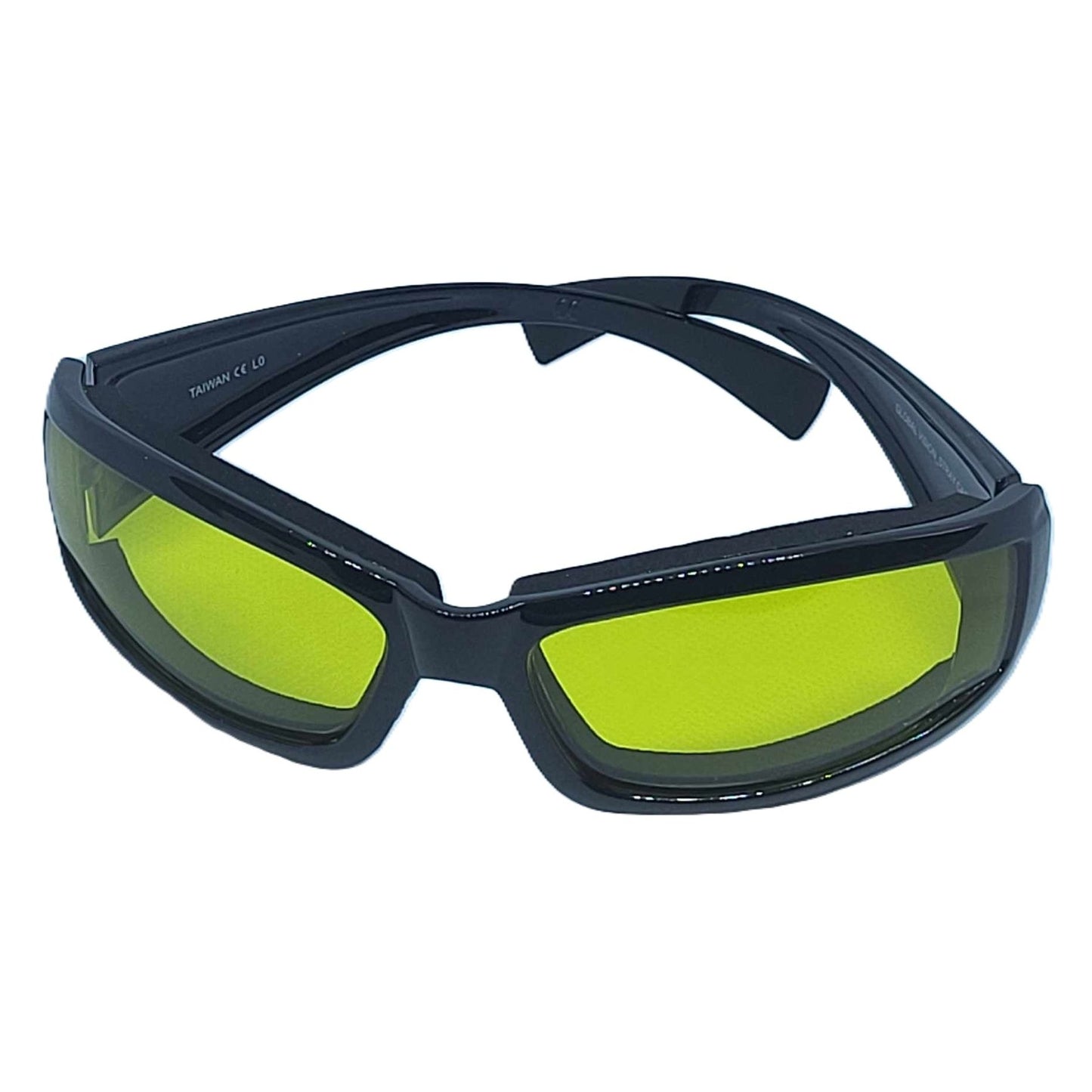 Global Vision Stray Cat 24 Yellow Photochromatic Anti-Fog Lenses Motorcycle Glasses-front