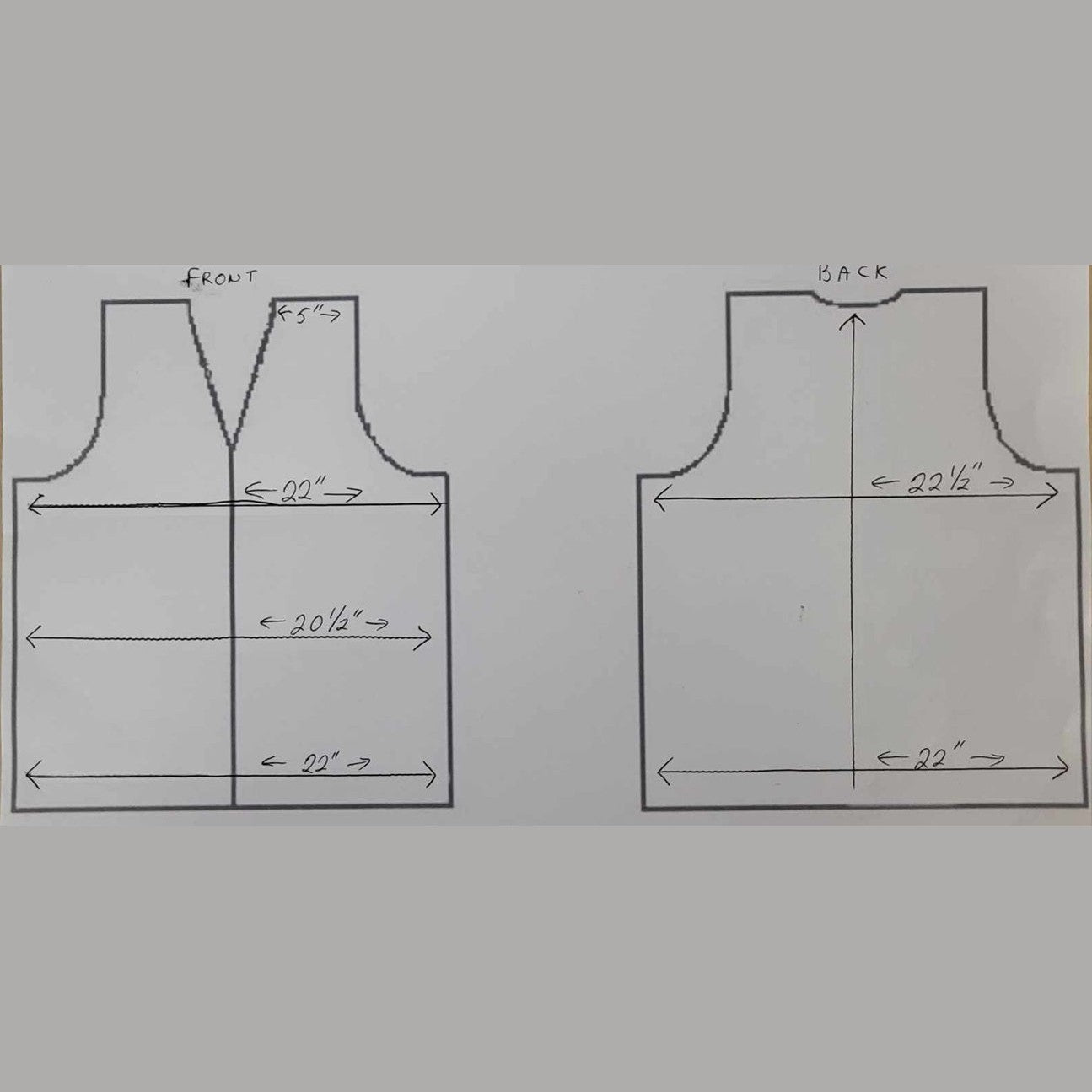 3XL size chart