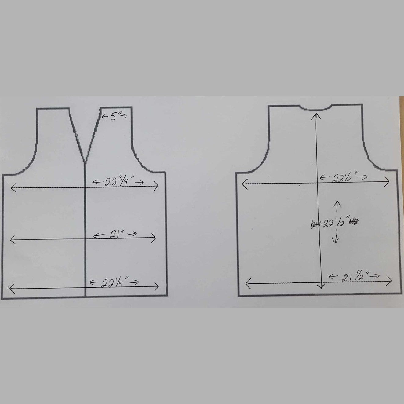 4XL size chart
