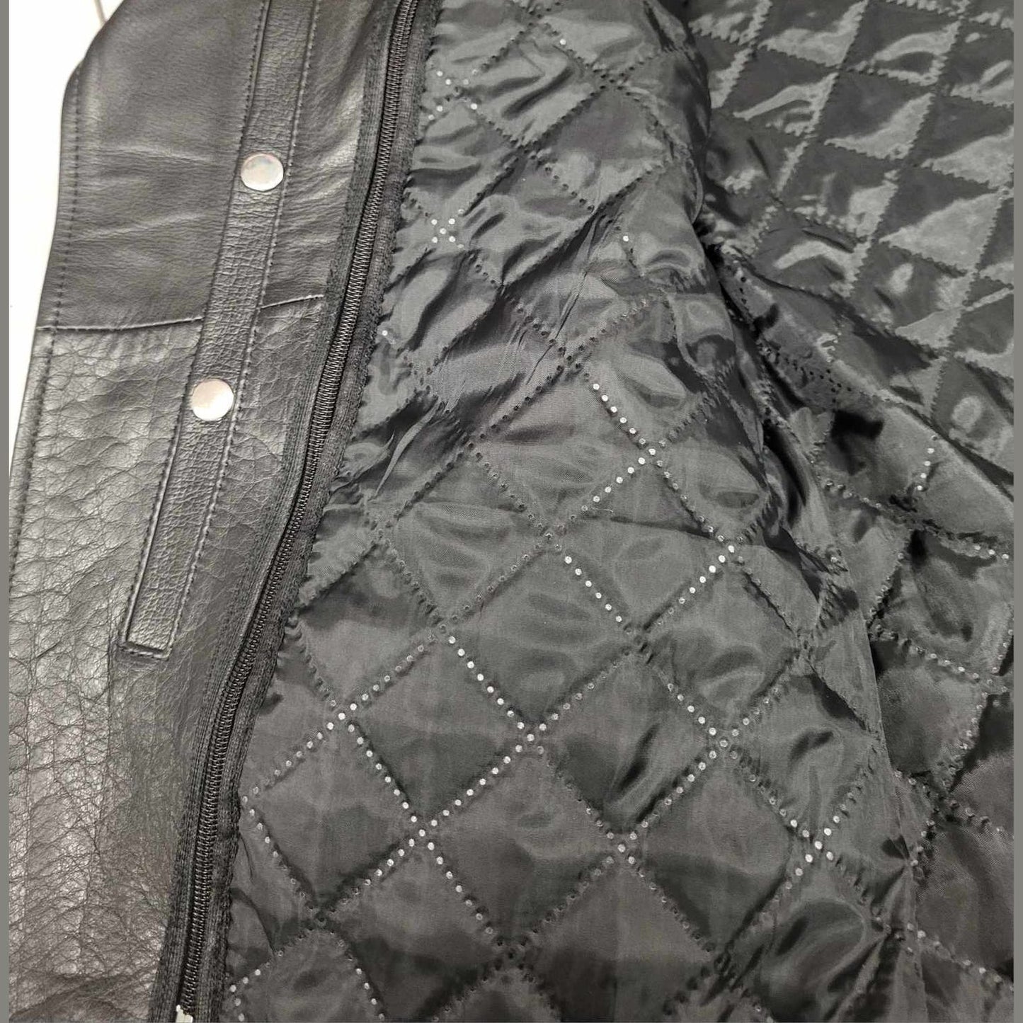 CMC Men's Motorcycle Leather Jacket-Classic