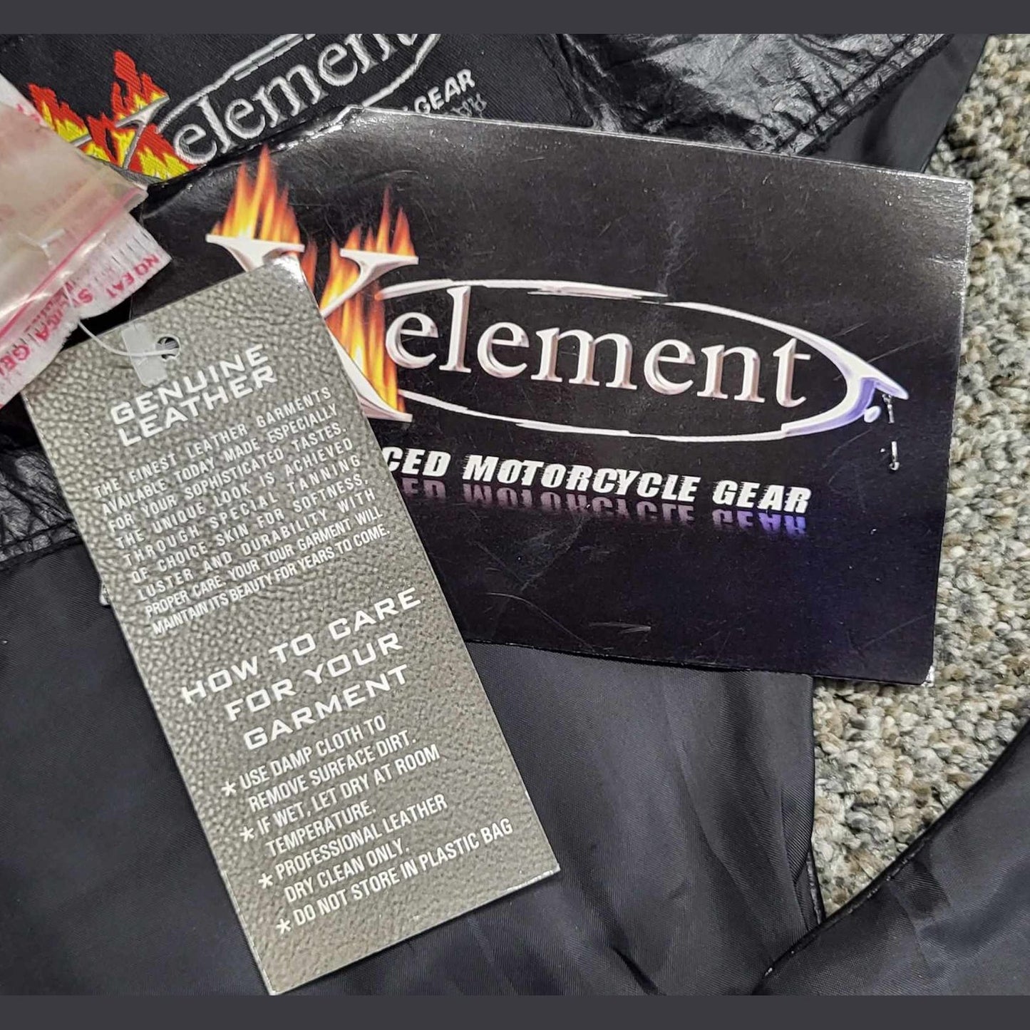 LadiesLeather Chaps tags