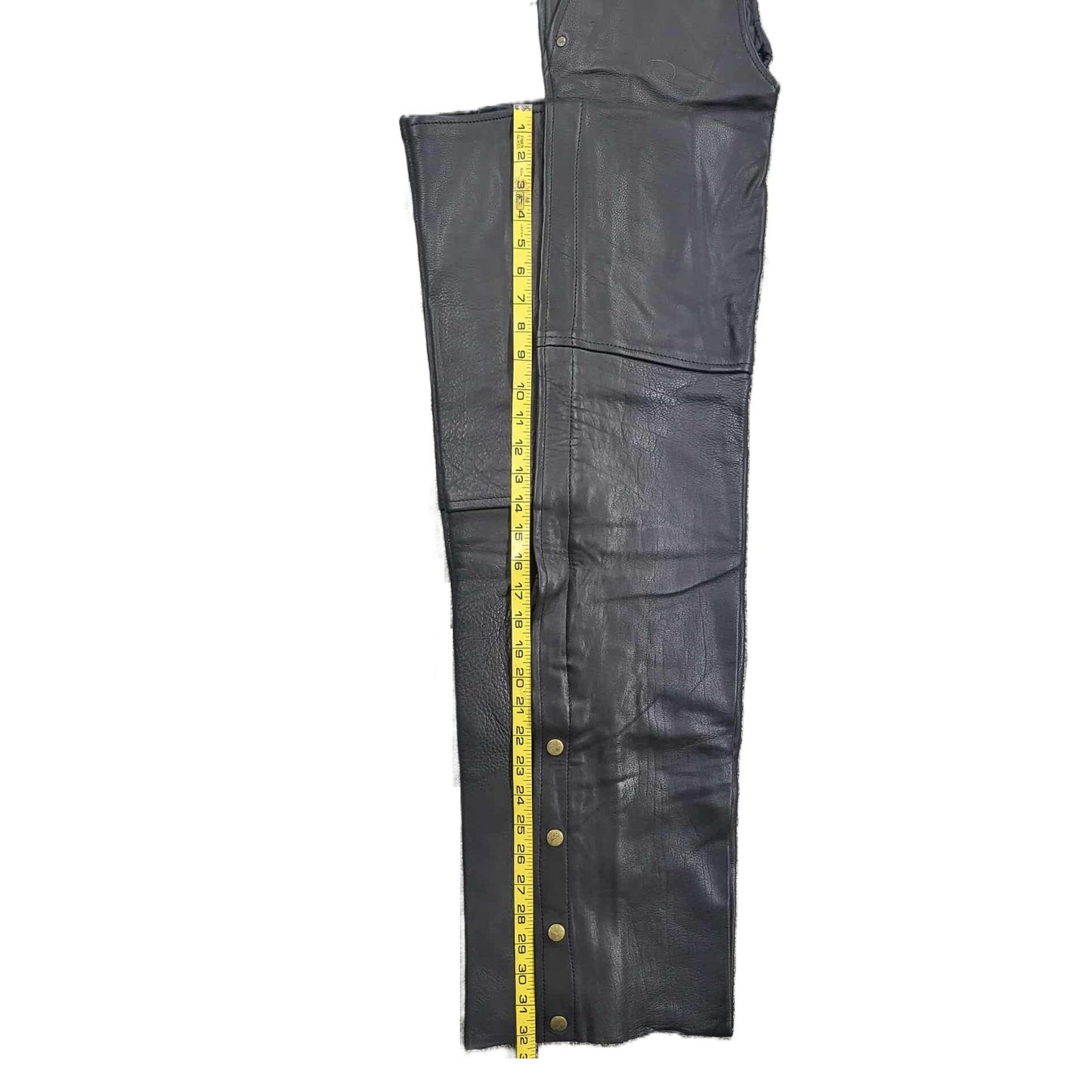 Biker's Club Unisex Leather Motorcycle Biker Chaps XL-pic6