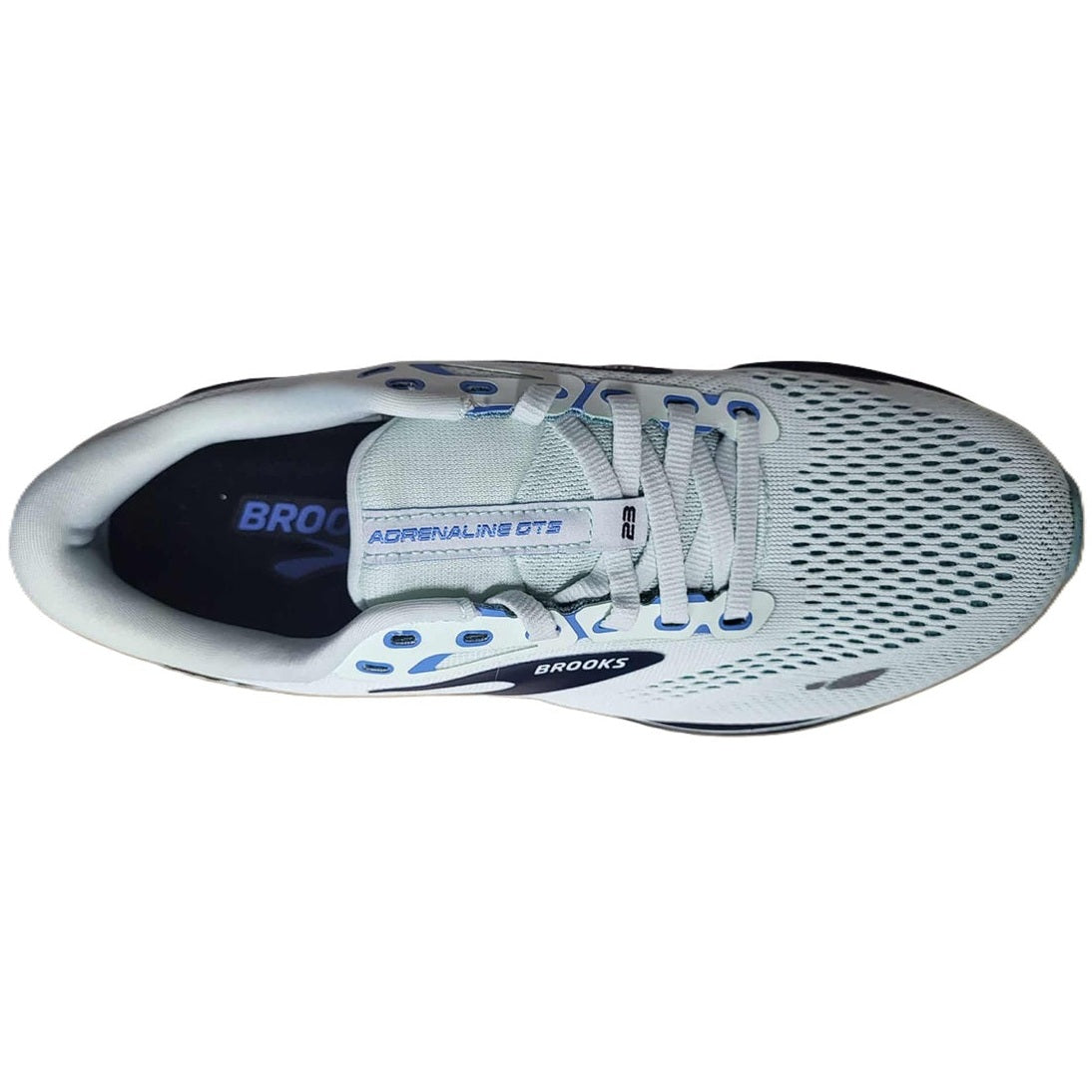 top of running shoe