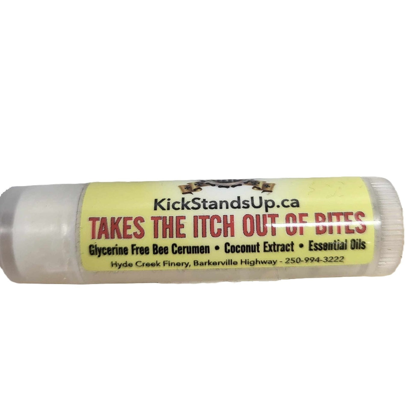 Kick Stands Up Biker Shop Gear Goop Bug Bike Relief Balm-Takes the Itch out of Bites-ingredients
