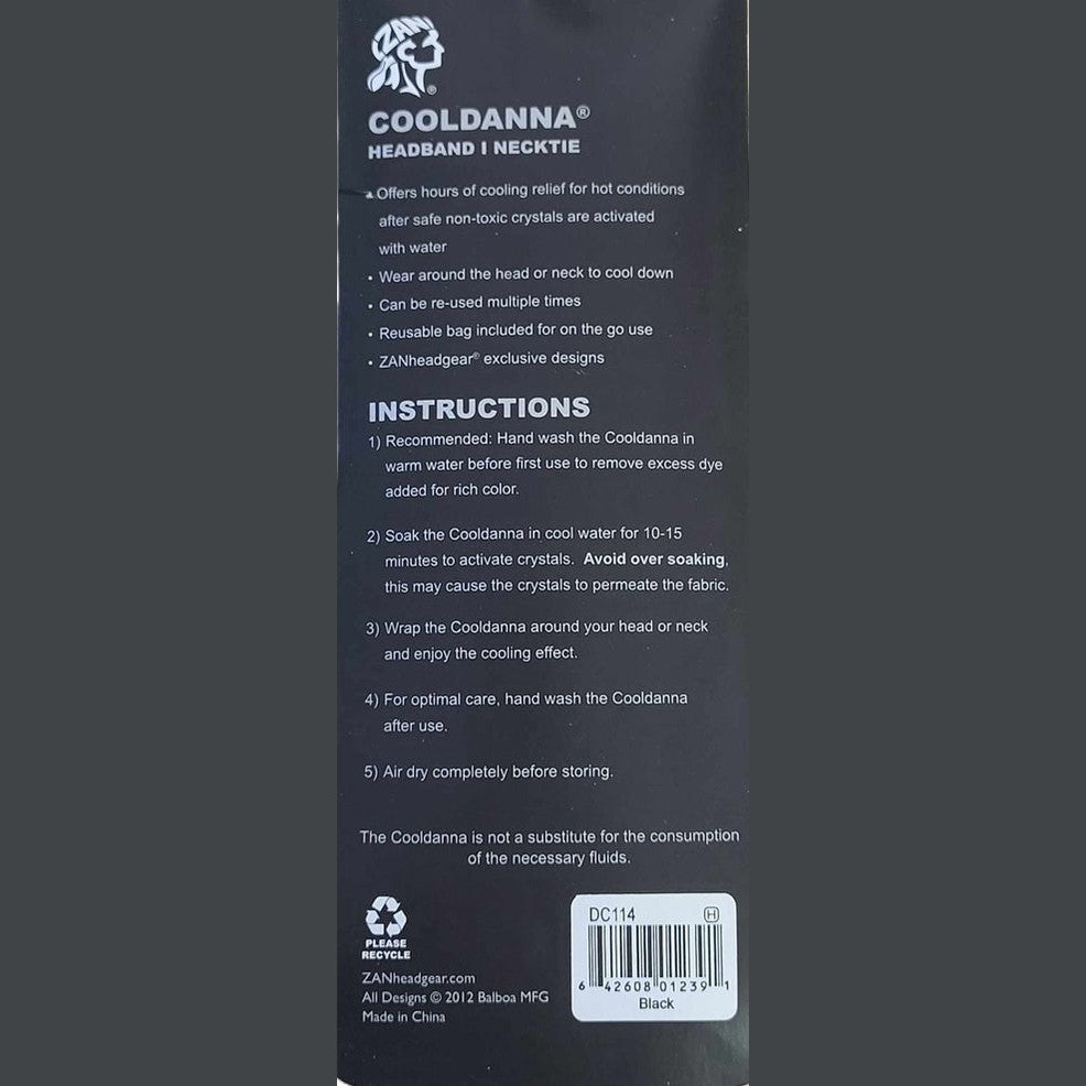 Cooldanna instructions
