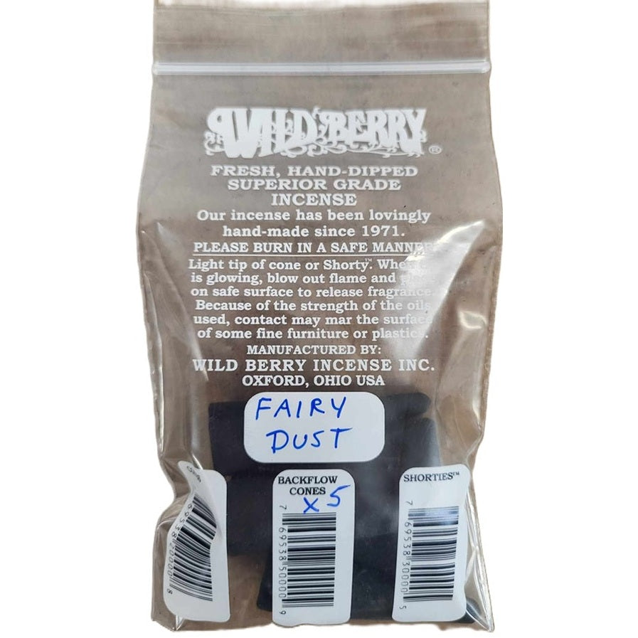 Fairy Dust Wild Berry Incense Backflow Cones