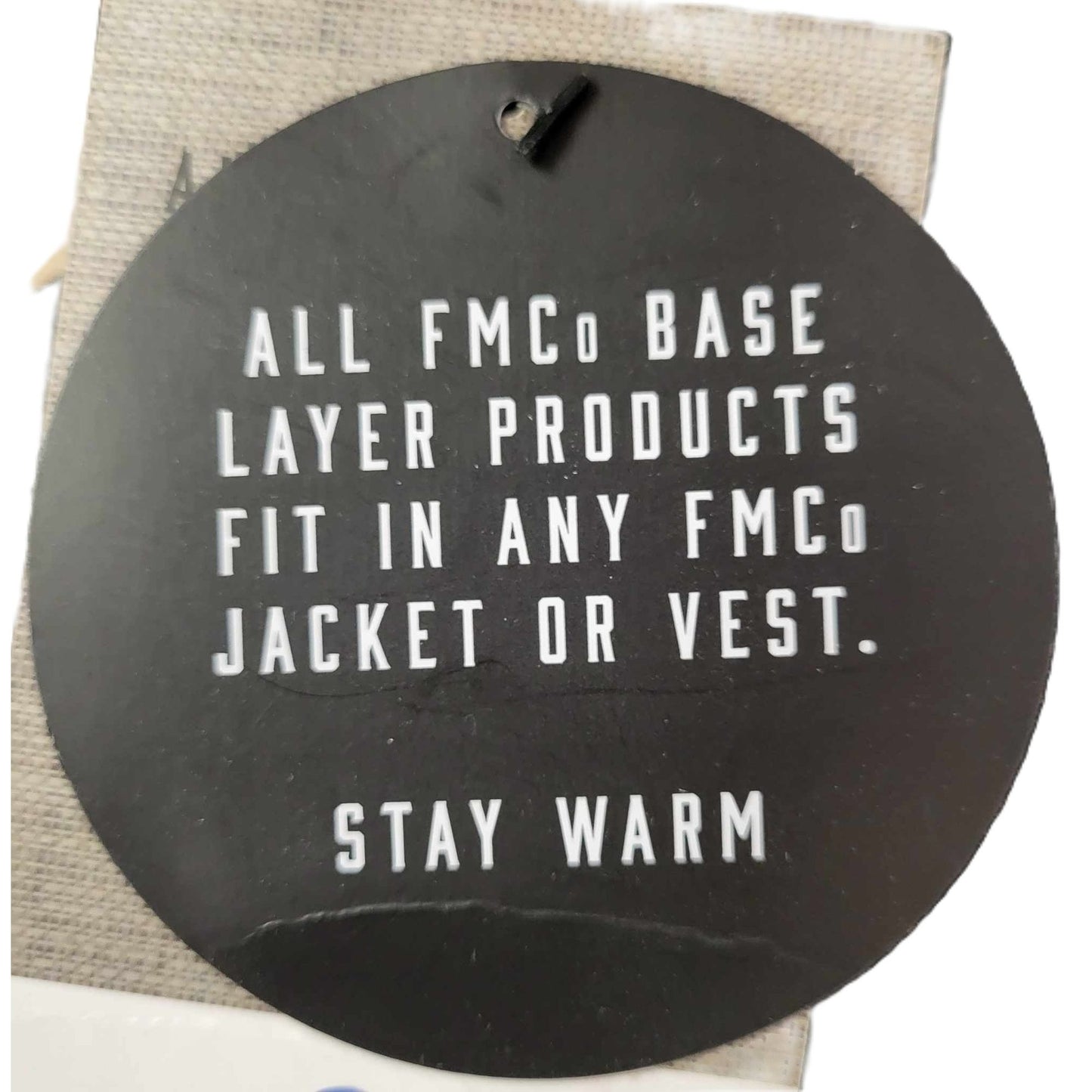 Stay warm tag