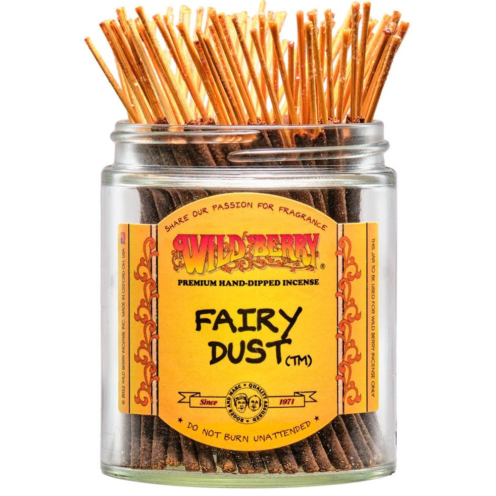 Fairy Dust Wild Berry "Shortie" incense 4" sticks