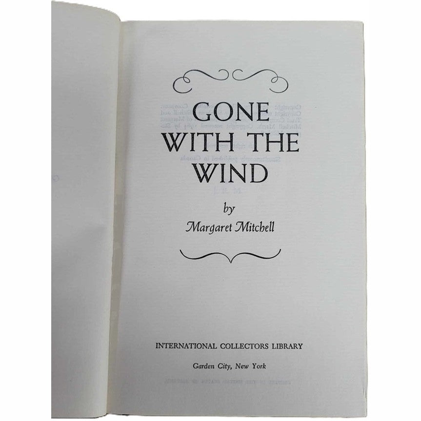 Classic book Gone with the Wind