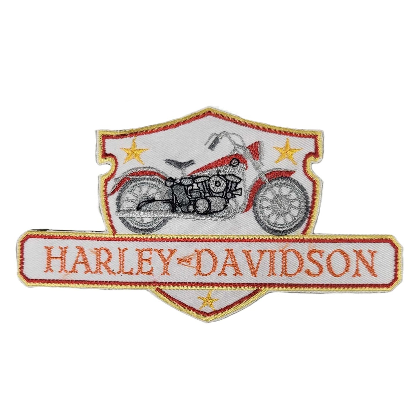 Harley Davidson motorcycle Shield embroidered patch