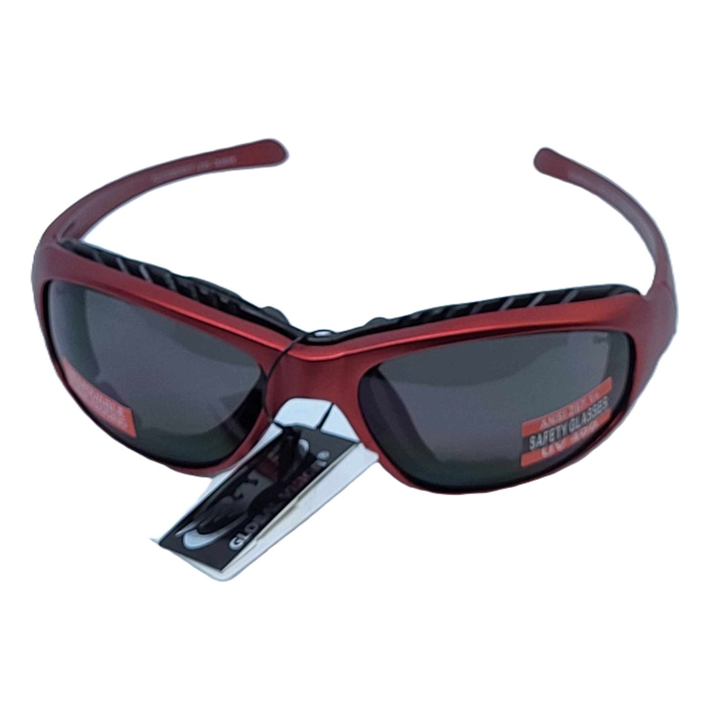 Global Vision Hercules® 2 Plus Red Metallic Frame-front