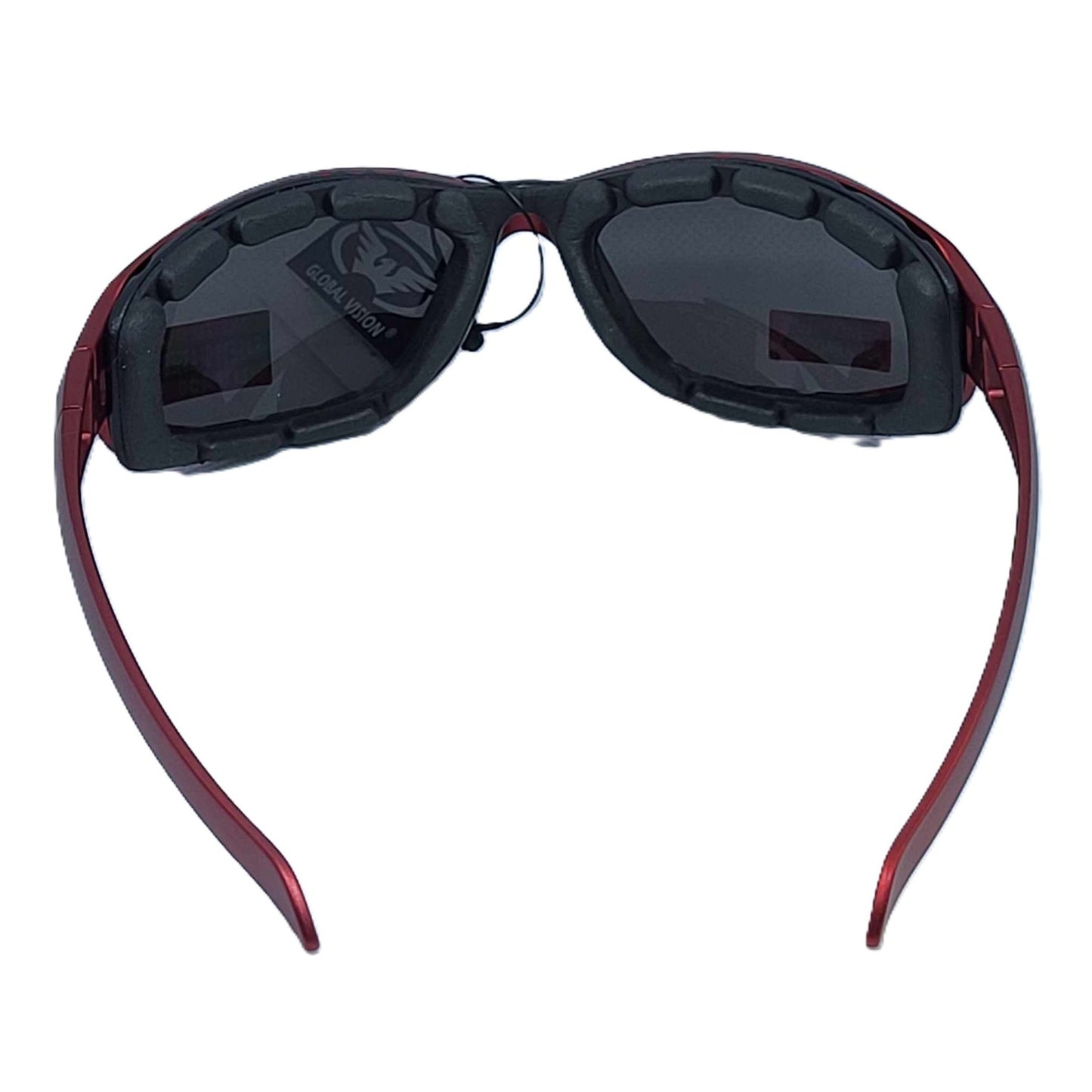 Global Vision Hercules® 2 Plus Red Metallic Frame-back