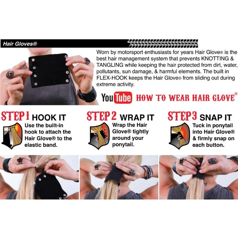 hair glove how to wear instructions