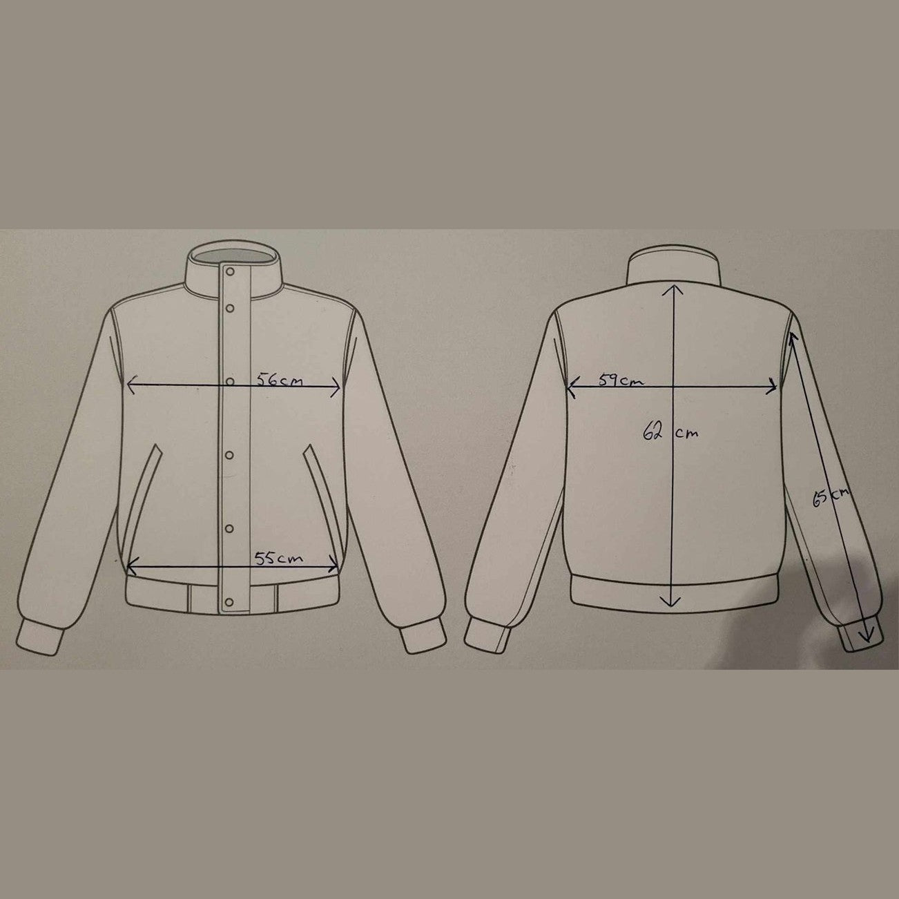 3XL sizing chart