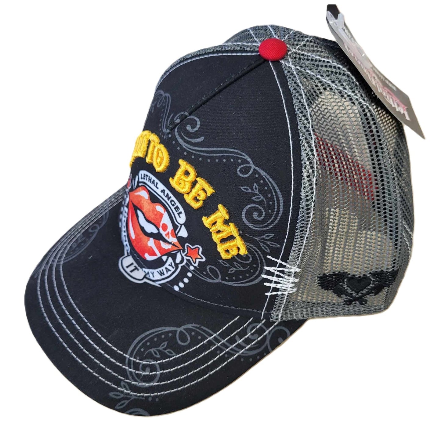 Lethal Angel Free to be Me Baseball Style Cap-Side