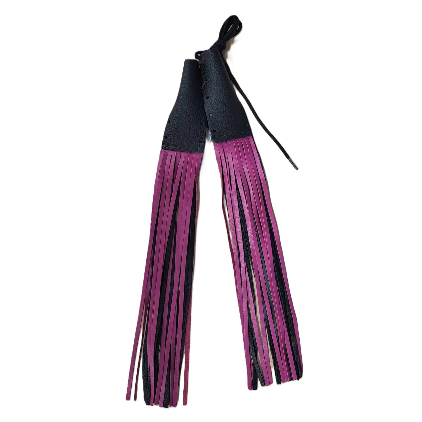 Talisman Genuine Leather Motorcycle Lever Tassels-Pink
