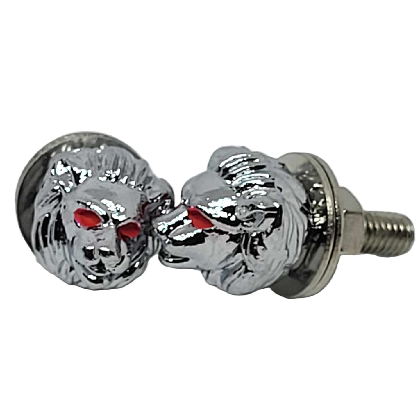 License Plate Fasteners-Lion Heads