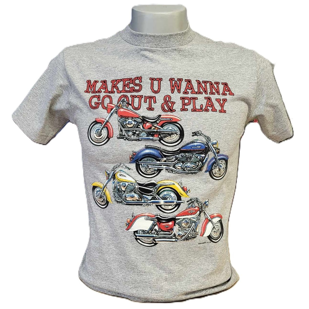 AAA Wear Men's T-Shirt-Makes You Wanna Go Out And Play