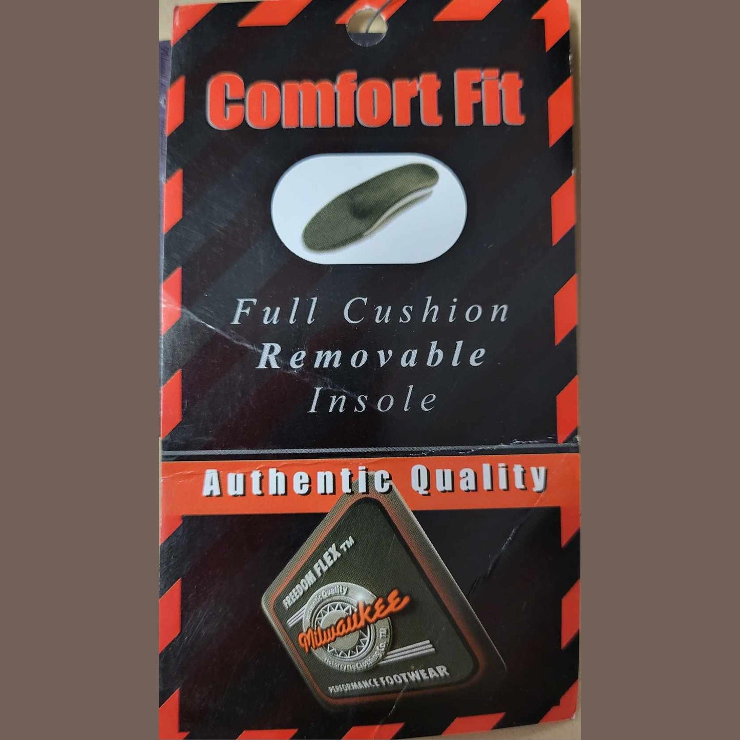 Milwaukee comfort fit tag