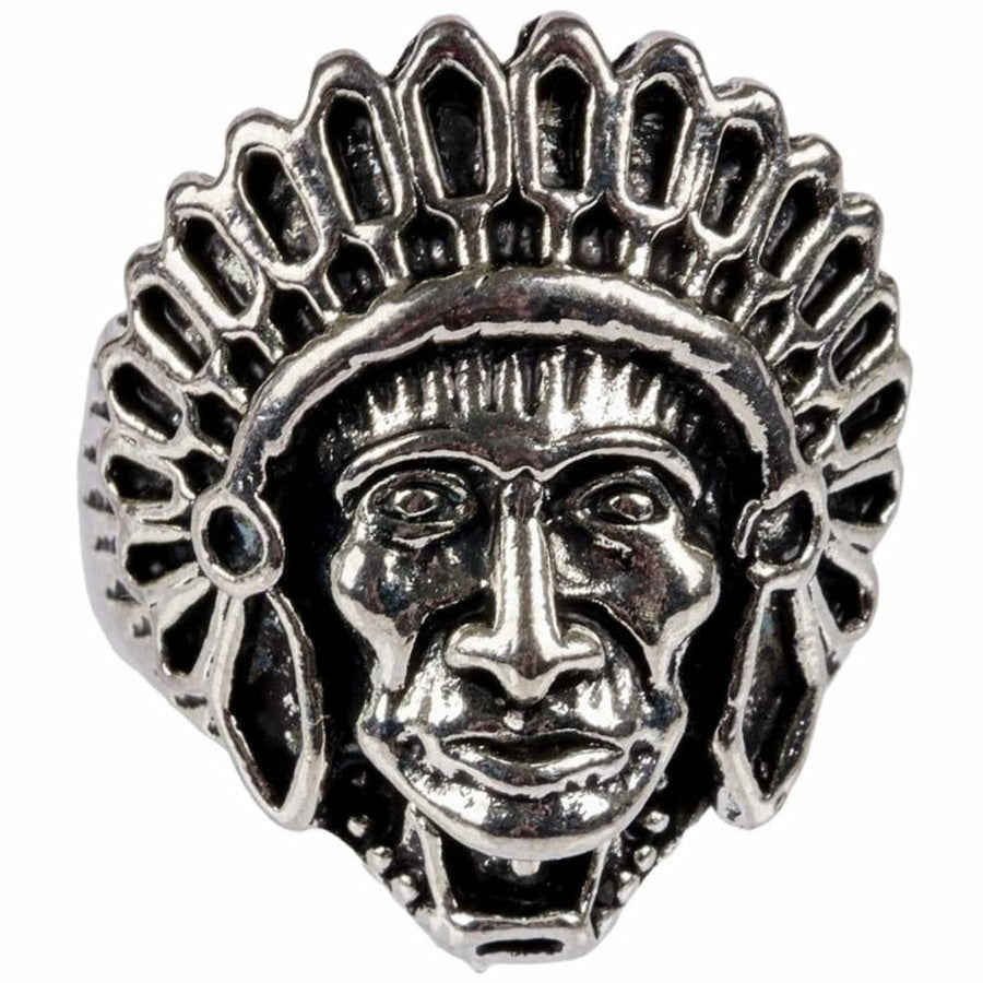 Native Chief Ring
