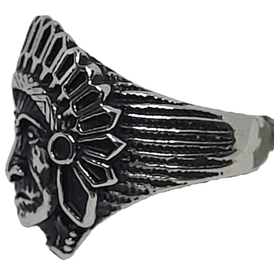 Native Chief Ring