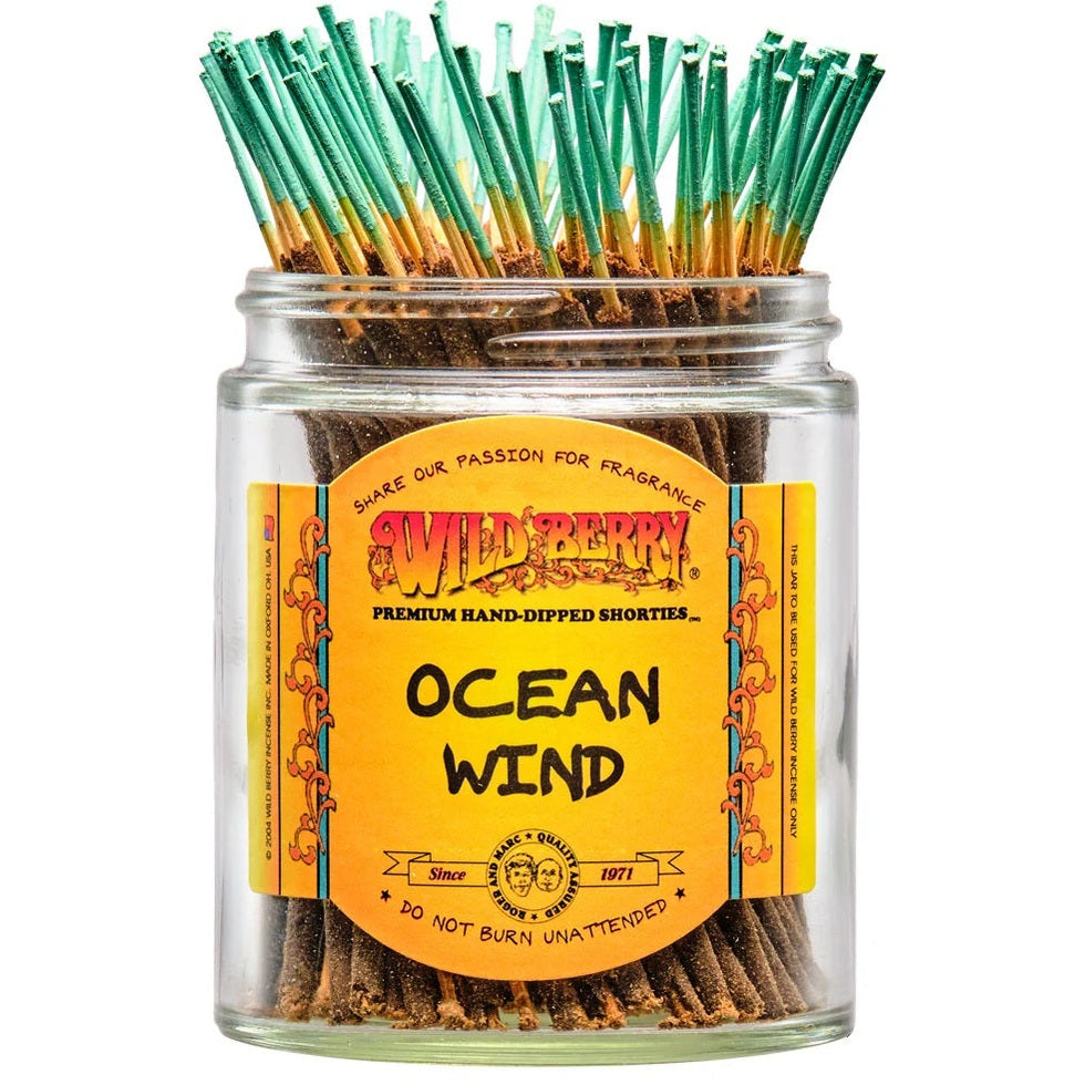 Ocean Wind Wild Berry "Shortie" incense 4" sticks