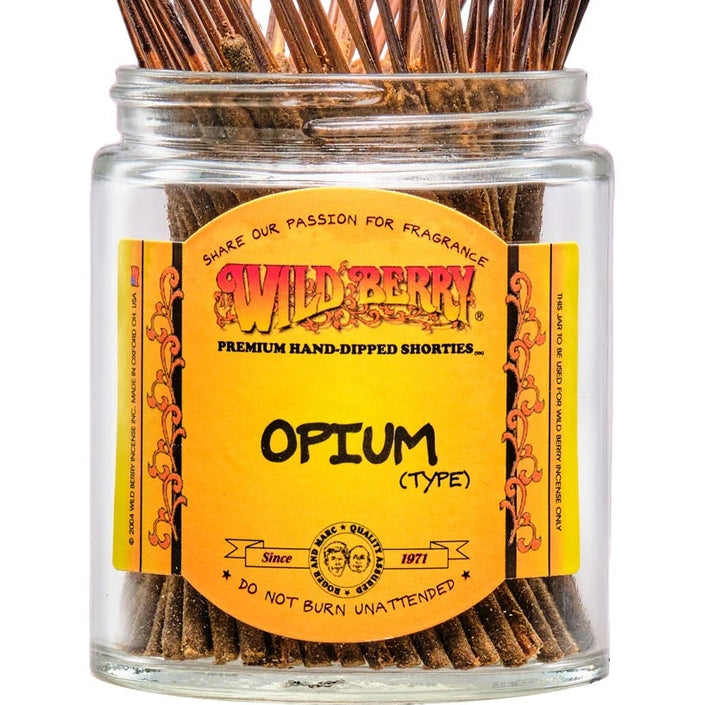 Opium scent Wild Berry "Shortie" incense 4" sticks