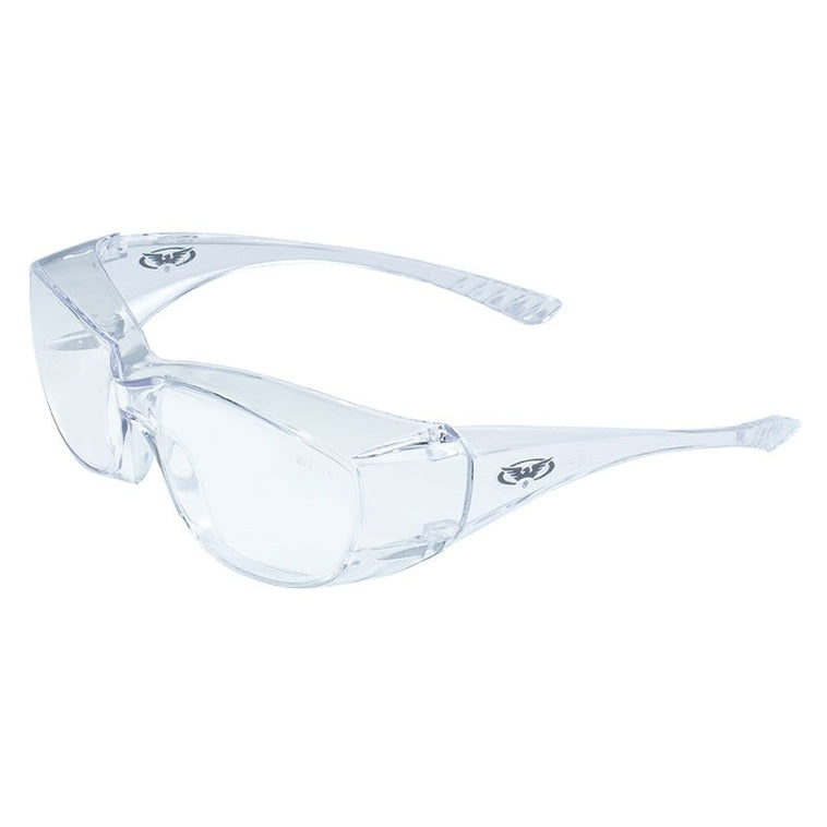 Global Vision Oversite Clear Lense Over the Glasses Motorcycle Glasses