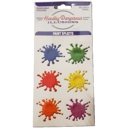 picture of paint splatts decals