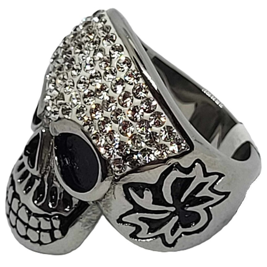 Crystal Skull ring