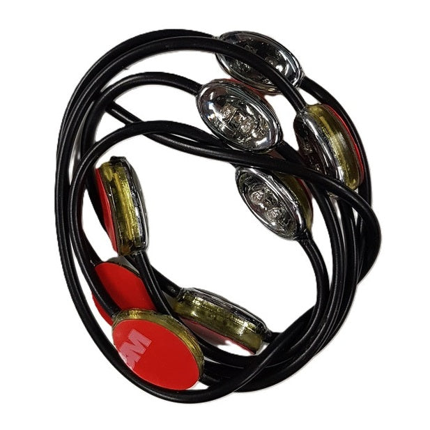 ALS Rope Lights 12VDC 3M 16 LED Amber