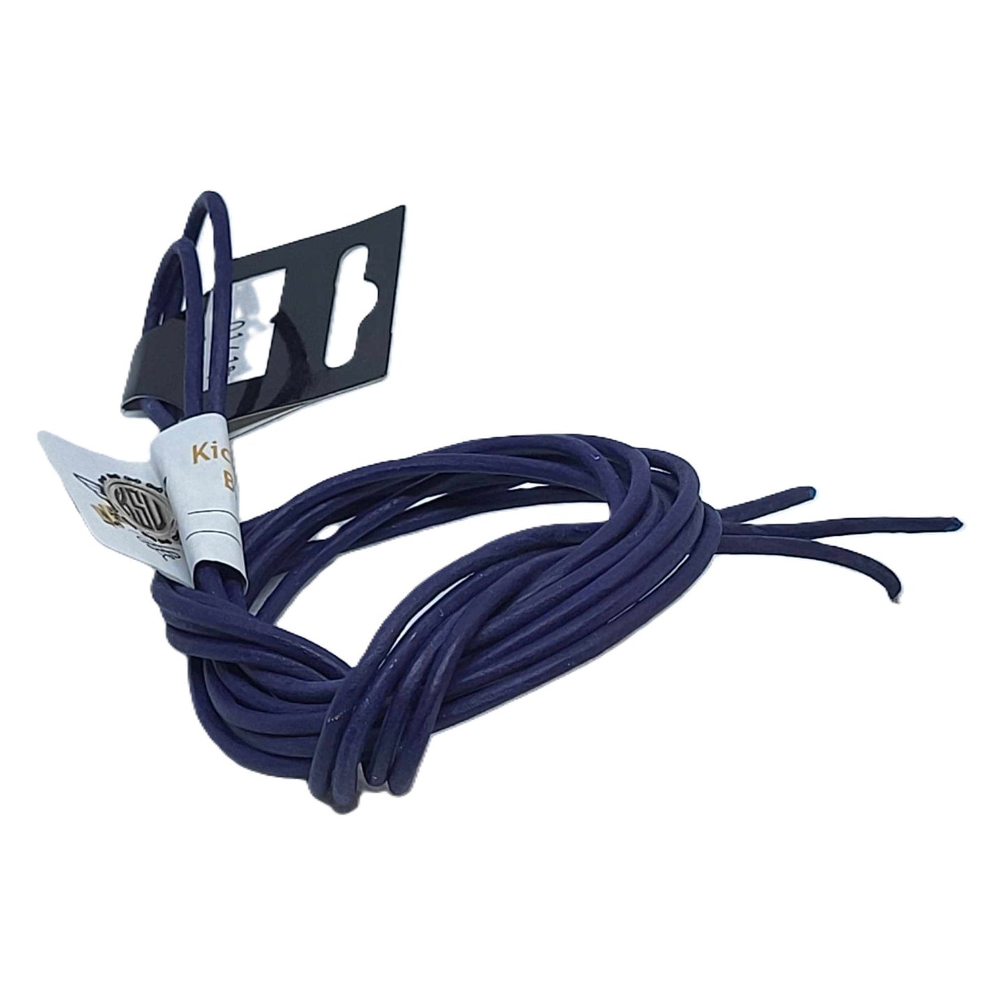 Round blue laces