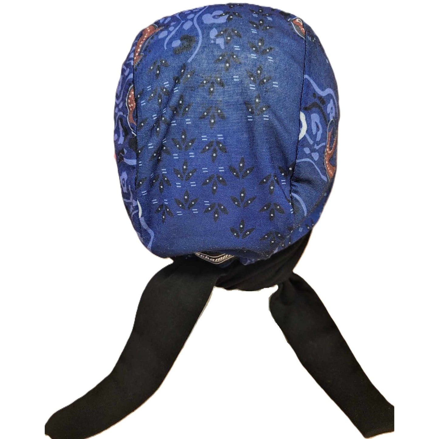 Schampa Stretch Z-Wrap Skull Cap Doo Rag rear view