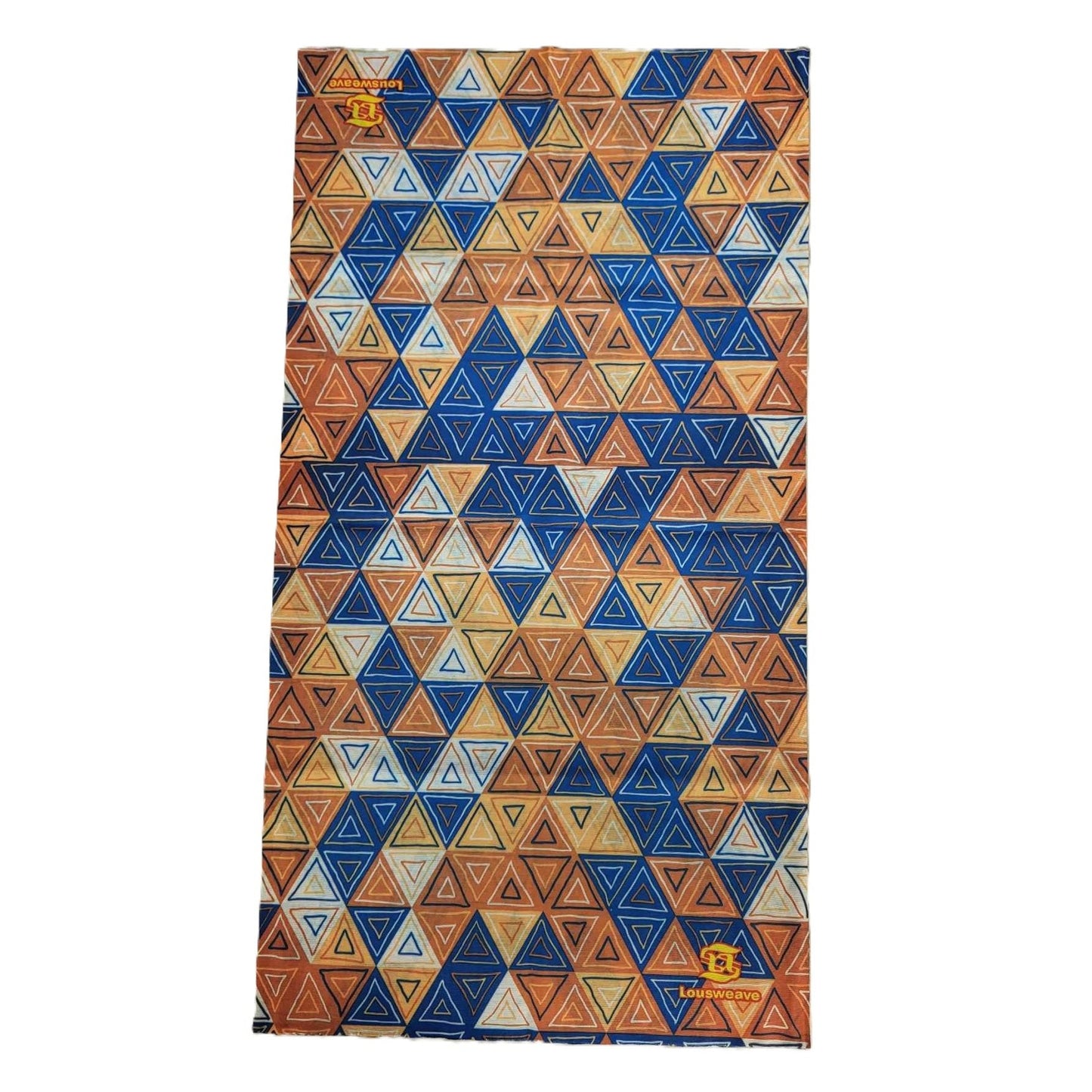 Seemless Neck Tube-Orange triangles