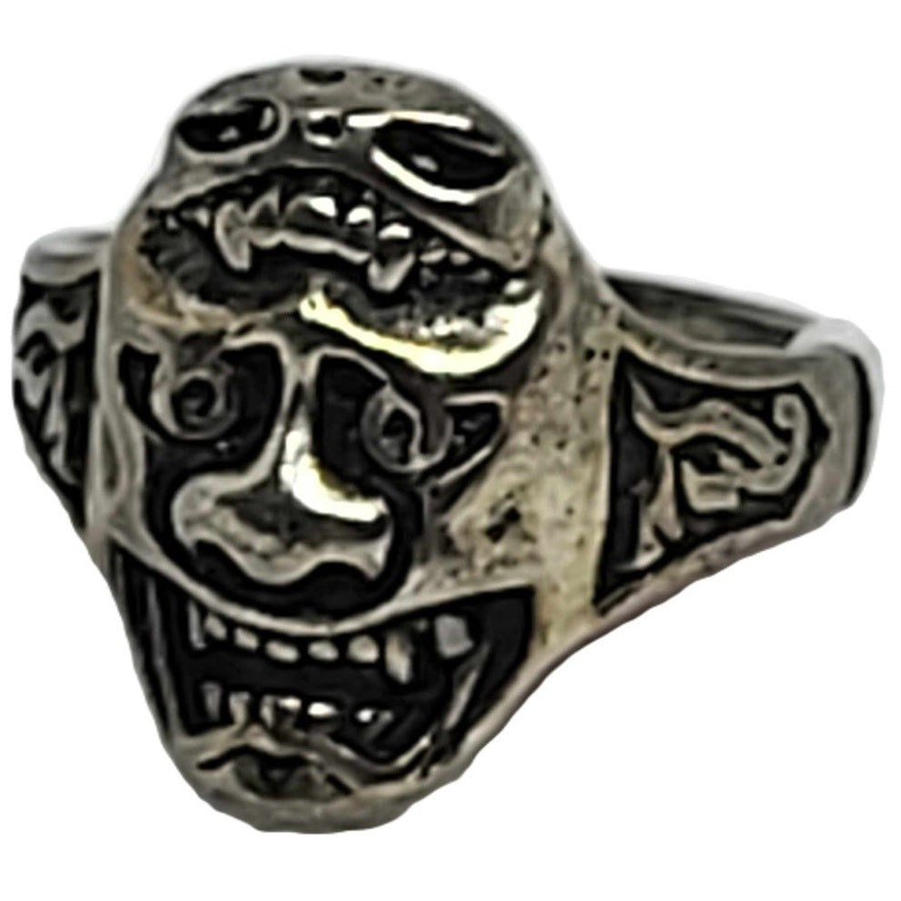 Steel Skull Ring