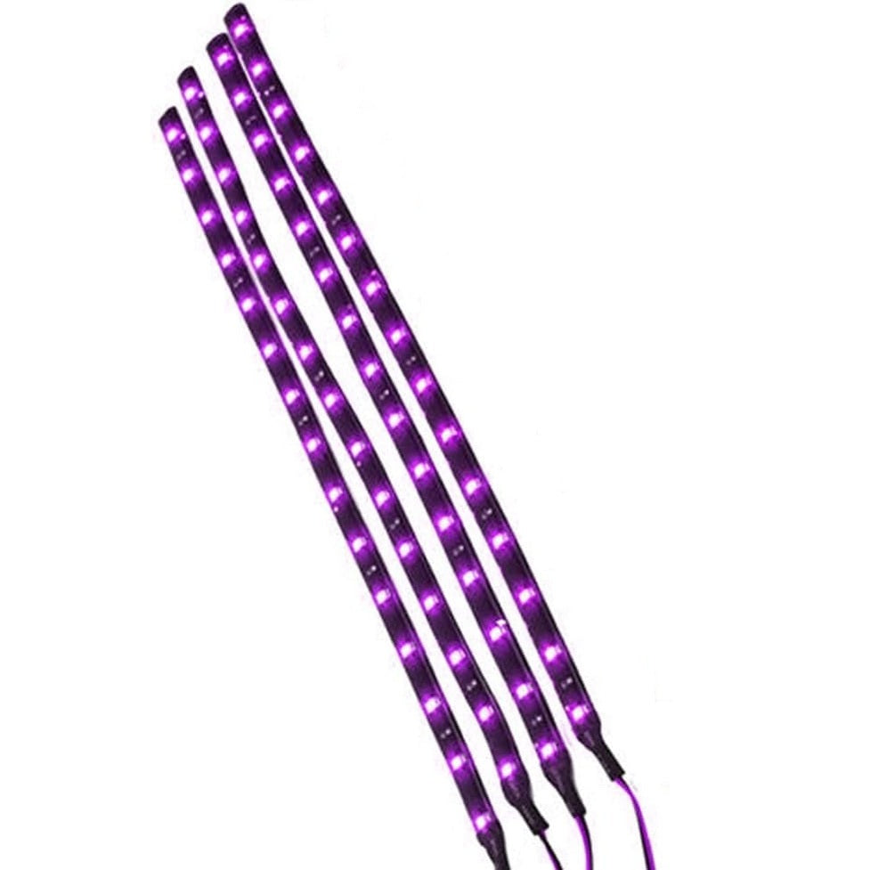 LED Flexible Tube Eyebrow StripLights-Purple