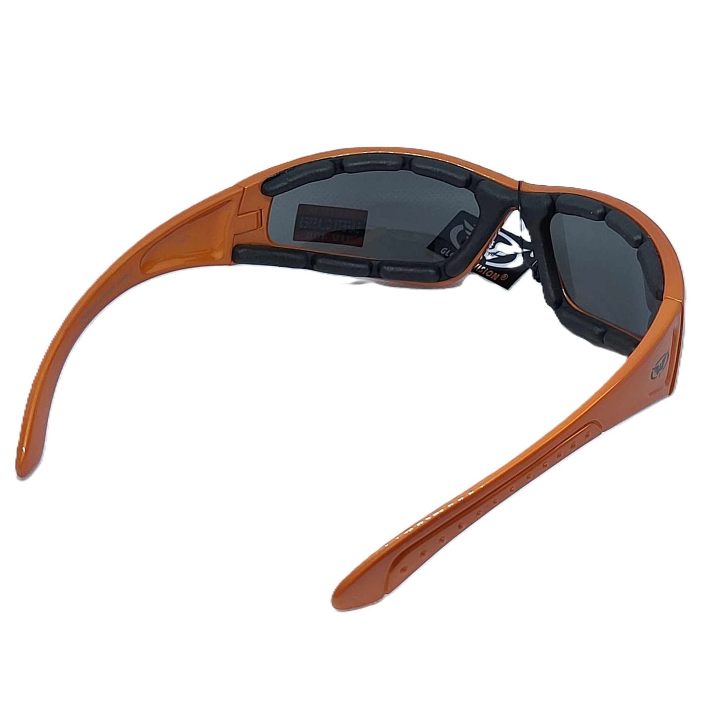Global Vision Triumphant Orange motorcycle glasses-side right