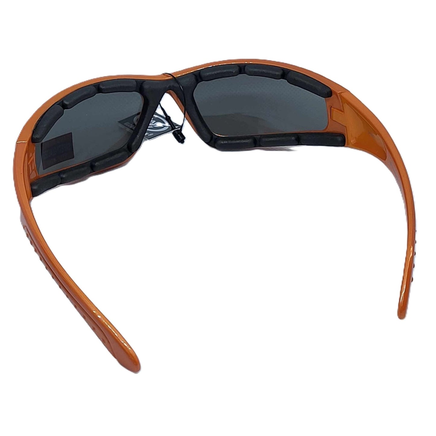 Global Vision Triumphant Orange motorcycle glasses-back