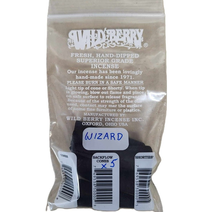 Wizard Wild Berry Incense Backflow Cones