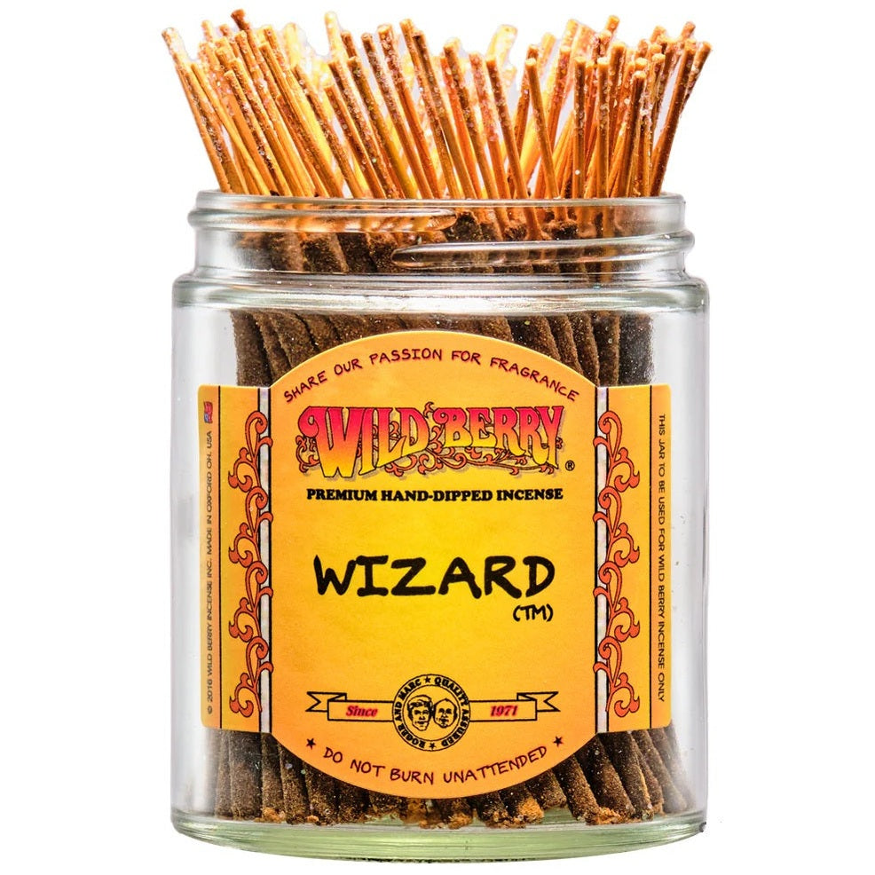 Wizard scent Wild Berry "Shortie" incense 4" sticks