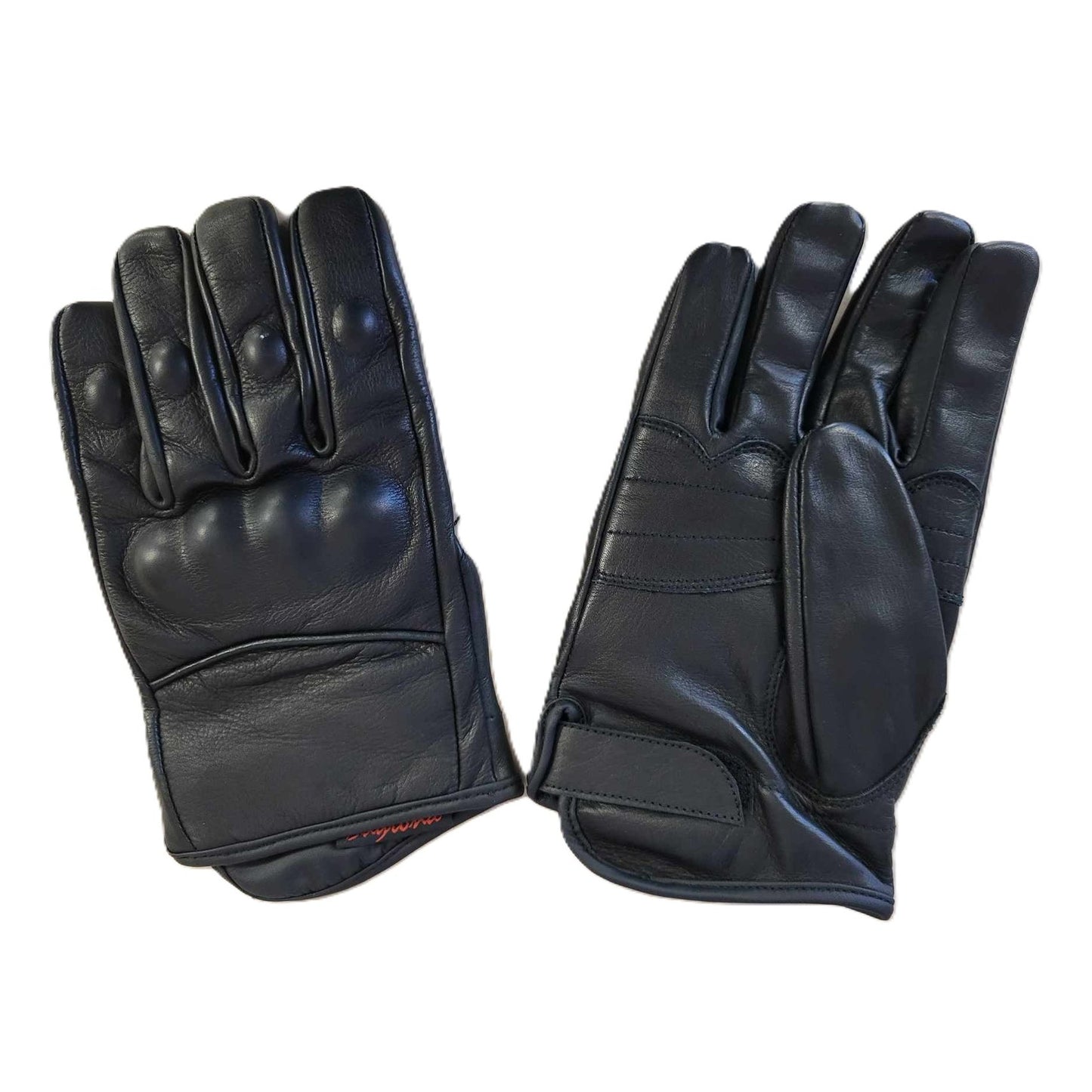 Daytona Classics 100% Leather Hard Knuckle Chase Motorcycle Gloves-pic2