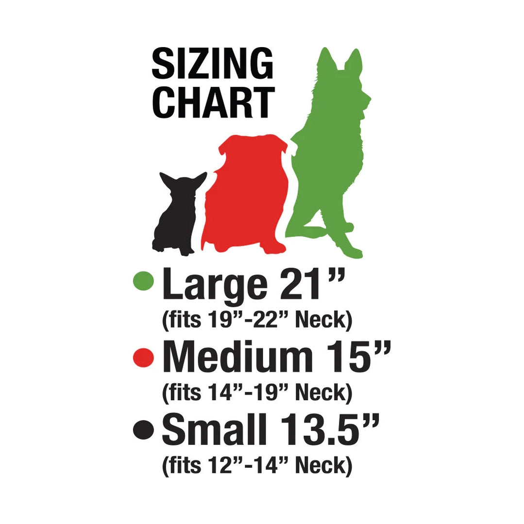 dog bandana size chart
