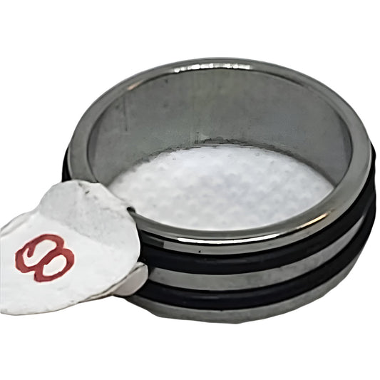 Stainless Steel Rings Assortment-sizes 6.5 to 11 (pkg of 13)