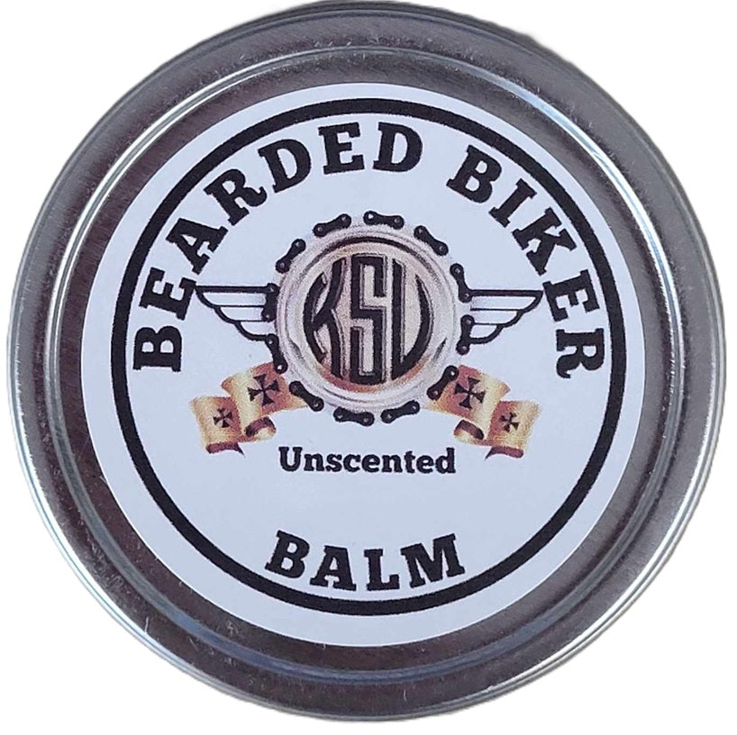 Bearded Biker unscented beard balm
