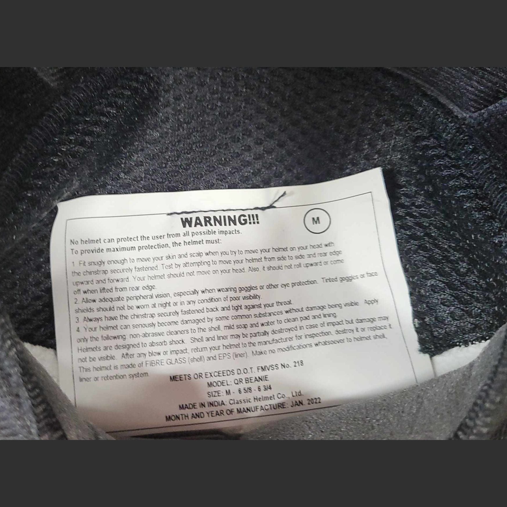 Half Helmet Beanie Medium-Smallest & Lightest-pic8