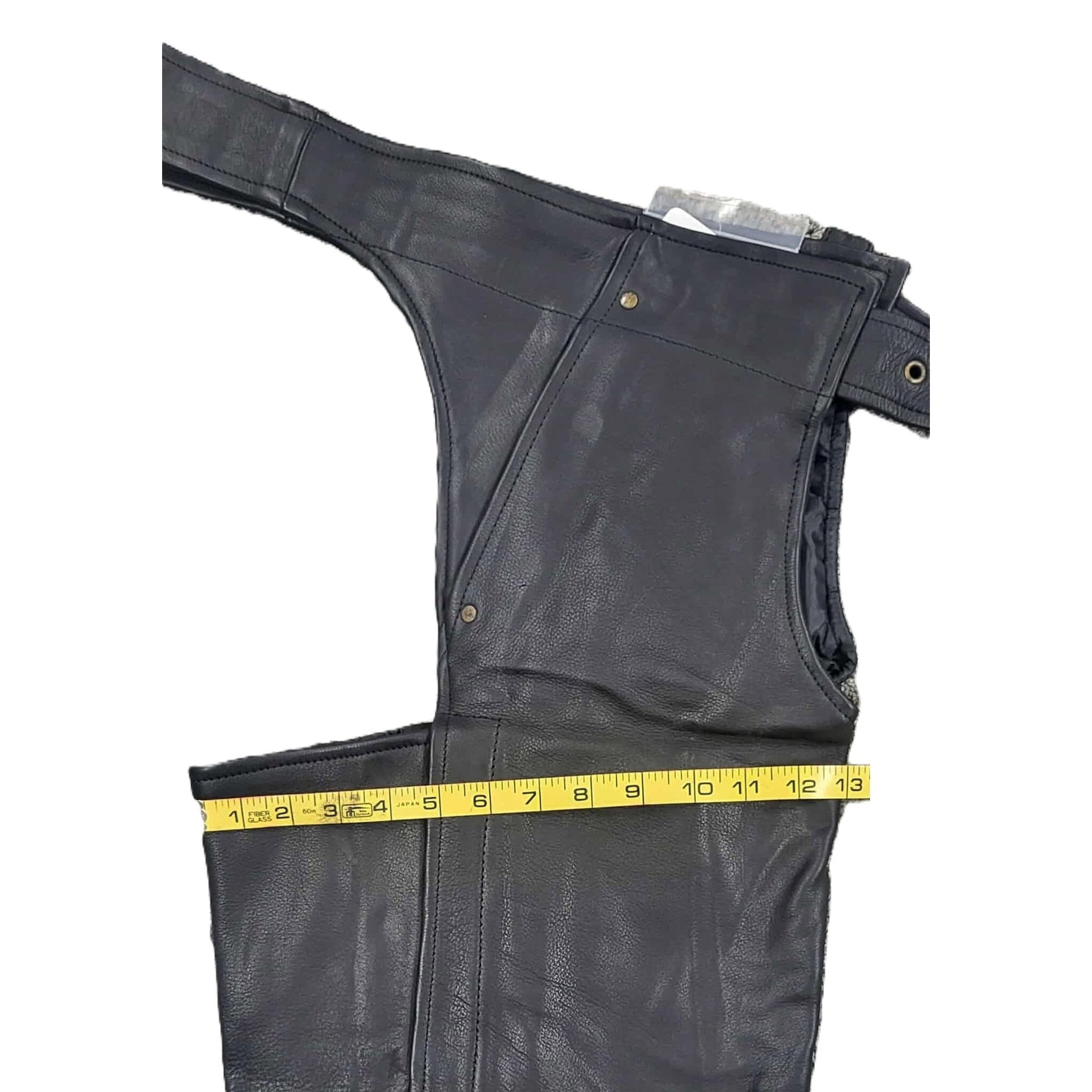 Biker's Club Unisex Leather Motorcycle Biker Chaps XL-pic7