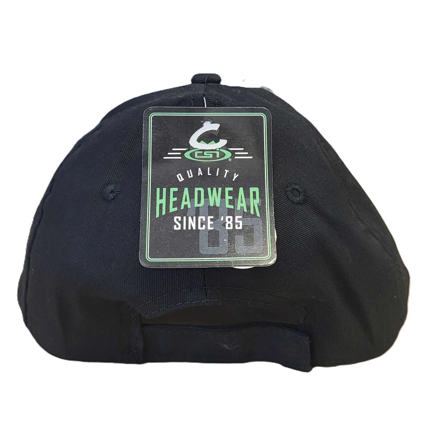 biker cap tag
