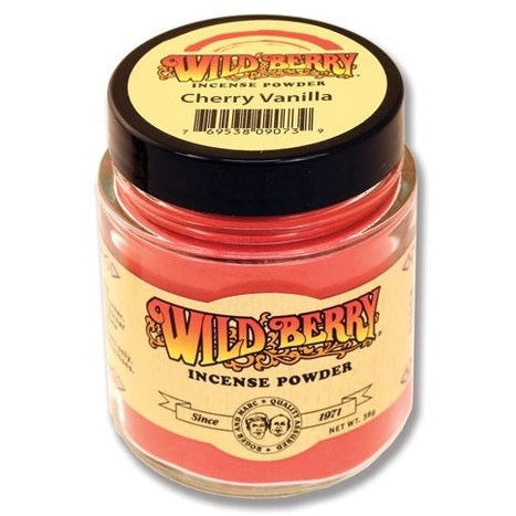 Wild Berry Cherry Vanilla Incense Powder 38g Jar
