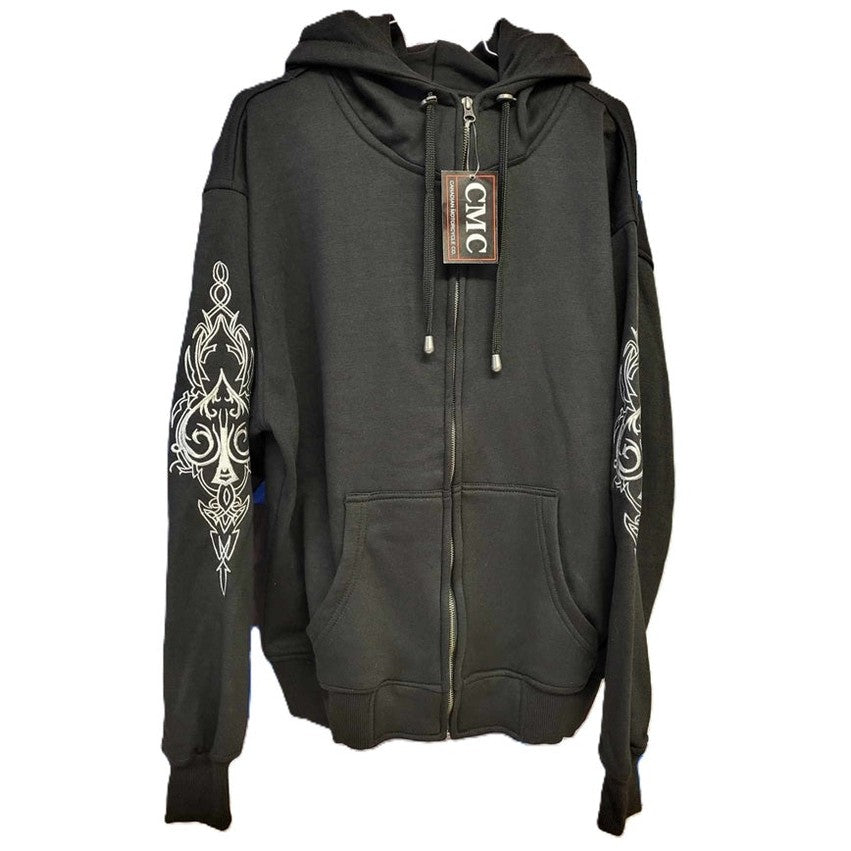 front of CMC hoodie